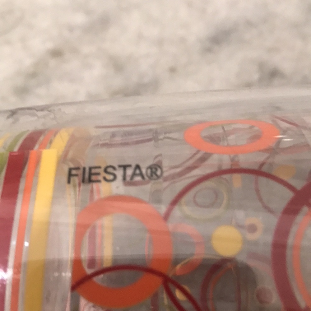 Tervis Tumbler Mug Fiesta 16 oz Travel Lid Yellow Orange Retro Y2K - Picture 5 of 9